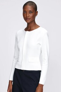 Veronika Maine Zip Front Milano Jacket