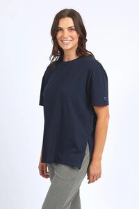 Elm Long Split SS Tee