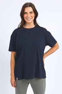 Elm Long Split SS Tee