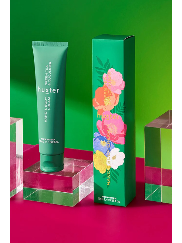 Huxter Hand & Body Cream - Green Tea & Cucumber