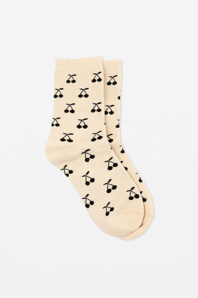 Stella + Gemma Cherries Socks-best-sellers-Preen