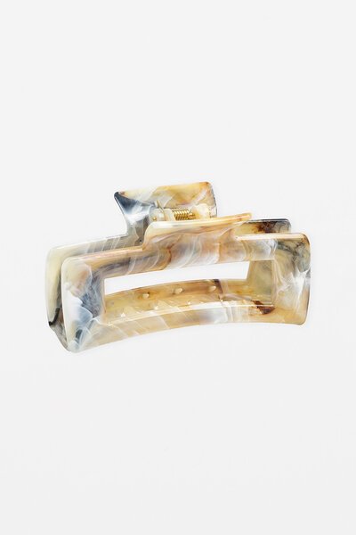 Stella + Gemma Marble Hair Claw-new-Preen