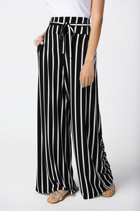 Joseph Ribkoff Stripe Wide Leg Pant