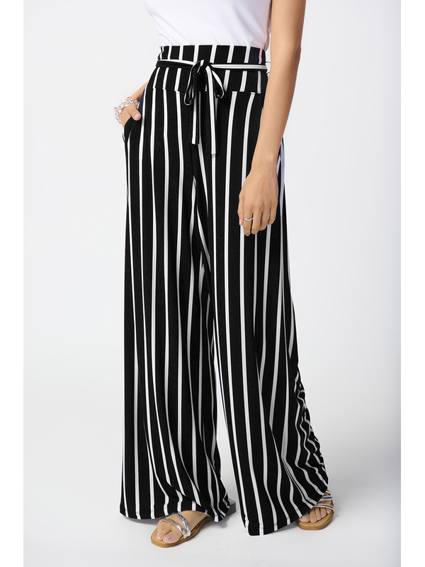 Joseph Ribkoff Stripe Wide Leg Pant