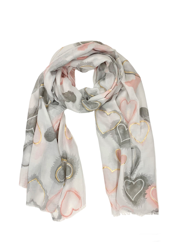 Collection Love Hearts Summer Scarf