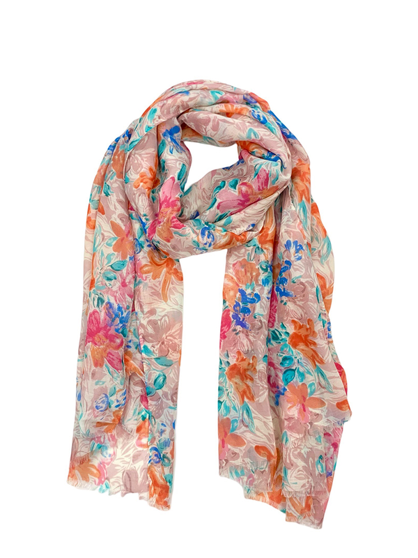 Collection Multi Floral Summer Scarf