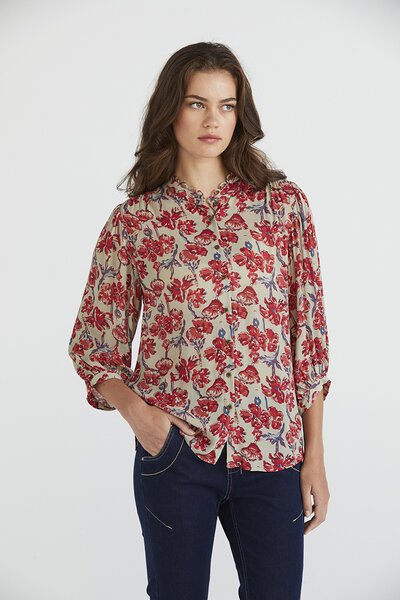 Lania Casia Print Shirt-new-Preen