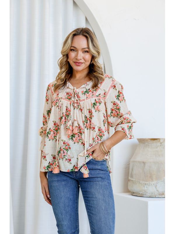 Joop & Gypsy Marseille Ditsy Garden Top