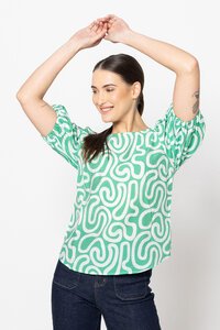 Seeking Lola Festive Carefree Top