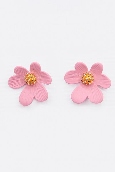 Stella + Gemma Mini Flower Petal Earrings-new-Preen