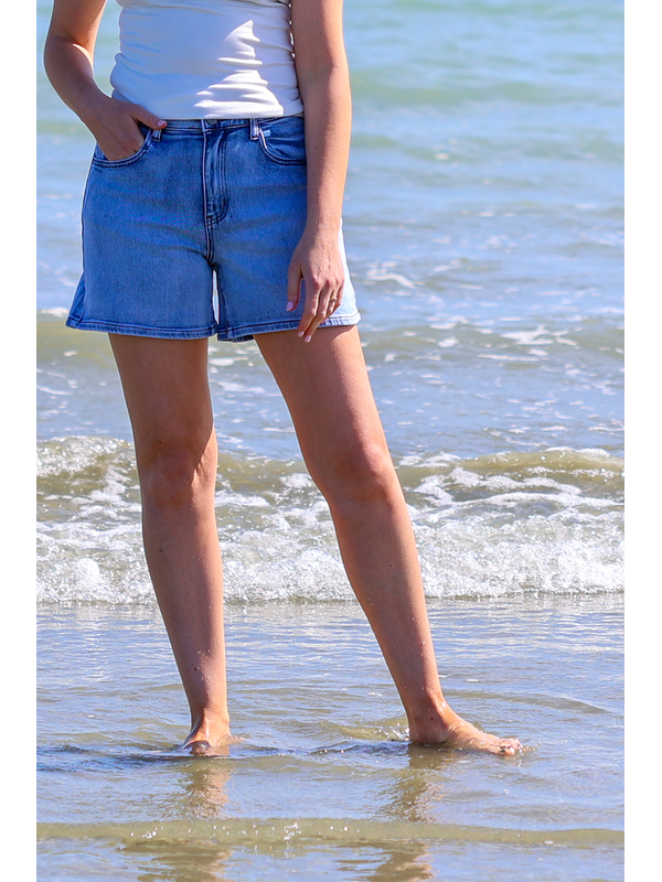 Wakee Denim Stretch Shorts