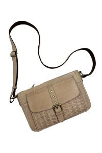 Pierre Cardin Woven Pocket Crossbody Bag