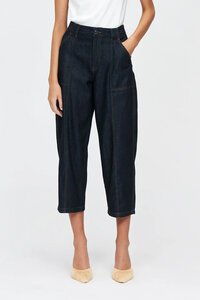 Veronika Maine Tencel Denim Barrel Leg Pant