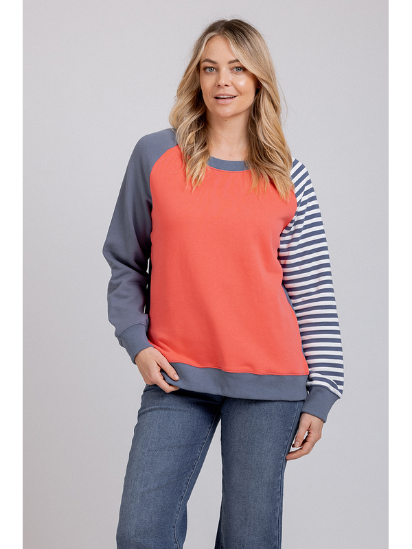 Mi Moso Maeve Stripe Sweat