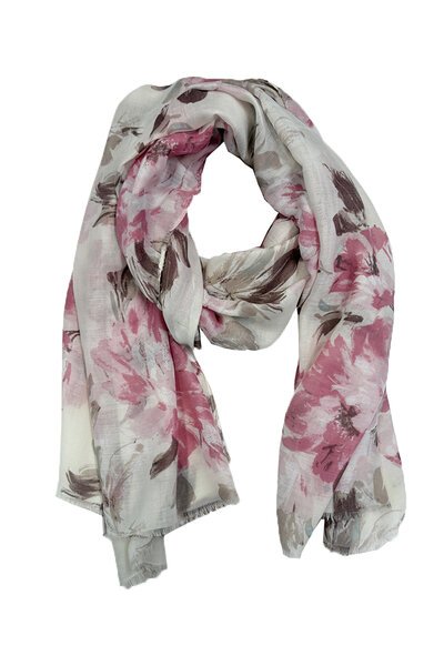 Apt Light Floral Summer Scarf-best-sellers-Preen