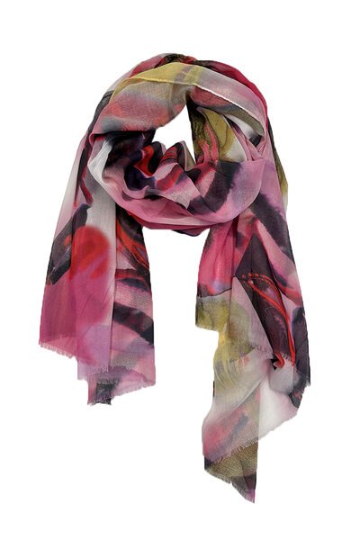 Alice + Lily Pink Printed Scarf-best-sellers-Preen