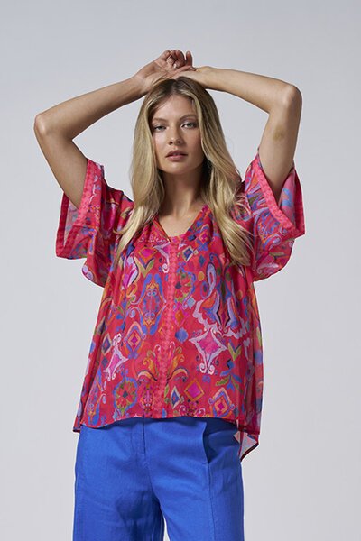 Loobies Story Festive Blouse-new-Preen