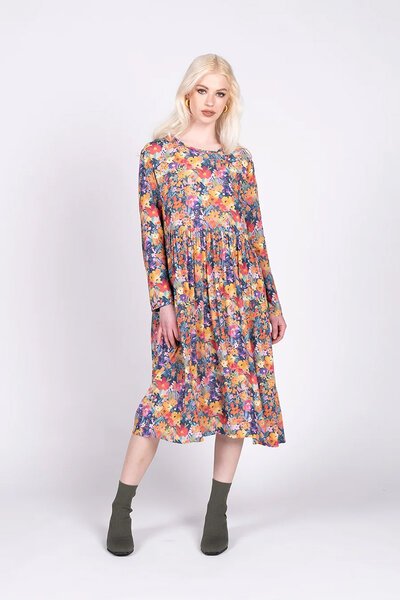 Wilson Trollope Aurora Floral LS Otama Dress-new-Preen