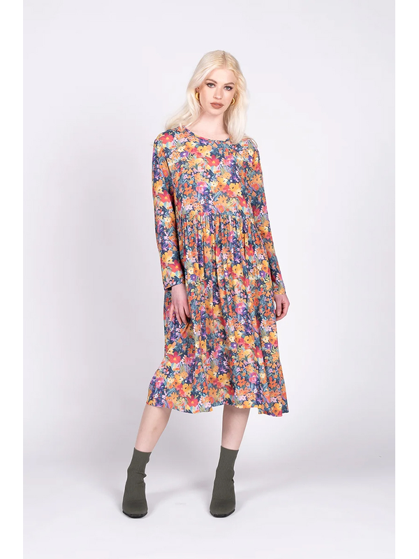 Wilson Trollope Aurora Floral LS Otama Dress