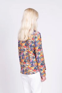 Wilson Trollope LS Aurora Floral Emilia Top