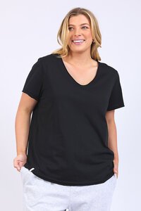 Elm Core Pima Vee Tee