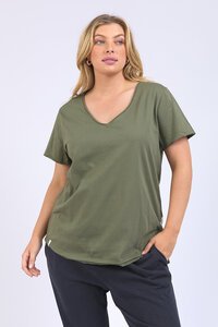 Elm Core Pima Vee Tee