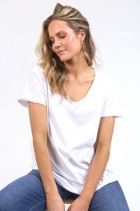 Elm Core Pima Vee Tee