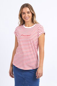 Foxwood Signature Stripe Tee