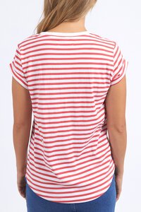 Foxwood Signature Stripe Tee