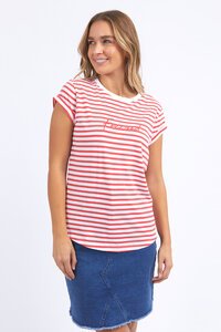 Foxwood Signature Stripe Tee