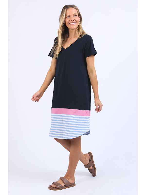 Elm Draw The Line Tee Dress