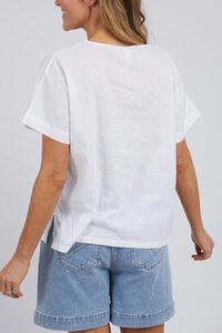 Elm Curtis Woven SS Tee