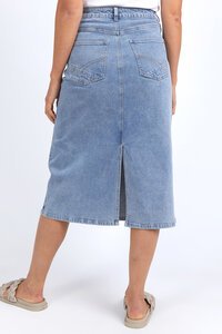 Elm Eloise Denim Midi Skirt