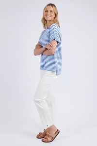 Elm Yara Stripe SS Tee