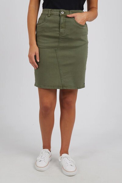 Elm Belle Denim Skirt-new-Preen