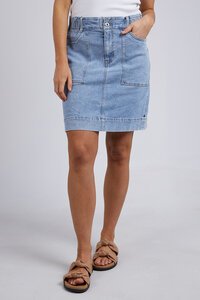 Elm Atlas Denim Skirt