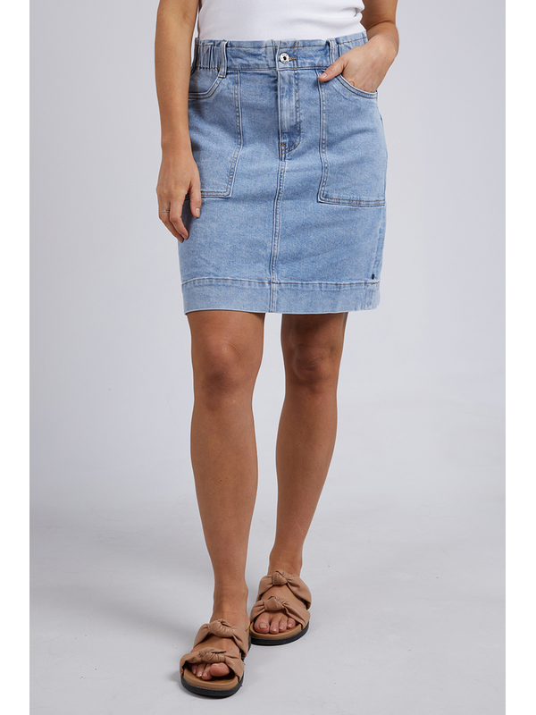 Elm Atlas Denim Skirt