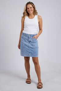 Elm Atlas Denim Skirt