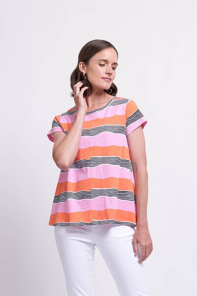 Foil No Frills Pattern Tee-new-Preen