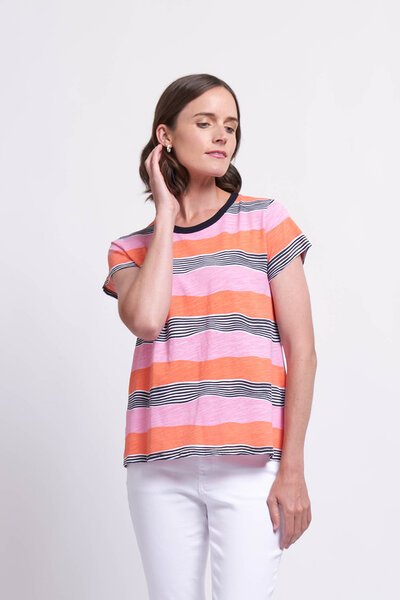 Foil Double Up Tee-new-Preen