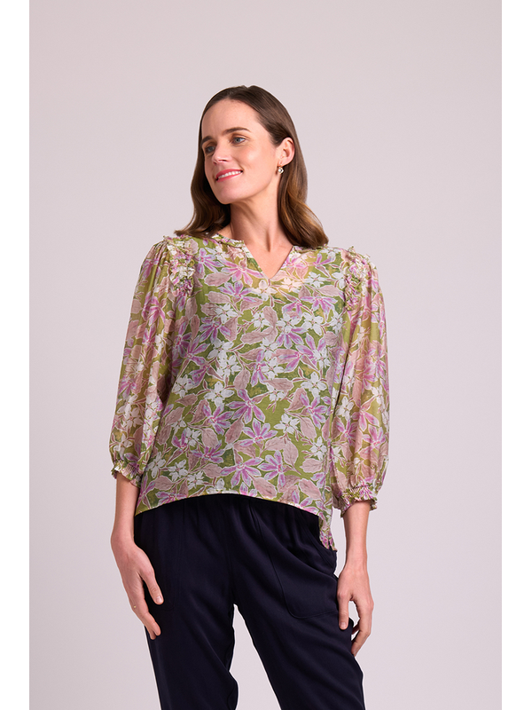 Memo Frills Blouse