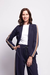 Oh Three Trim Detail Blazer