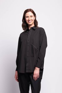 Oh Three Contrast Detail Shirt