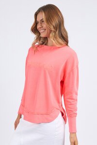 Foxwood Neon Coral Simplified Crew