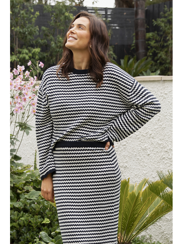 Elm Rosie Stripe Knit