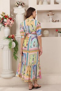 Iris Maxi Eulalie Midi Dress - Pre Order