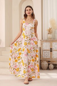 Iris Maxi Rosella Sleeveless Maxi Dress