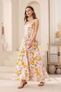 Iris Maxi Rosella Sleeveless Maxi Dress