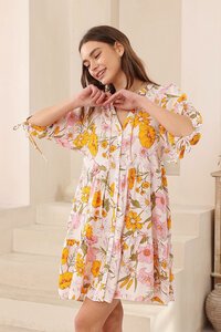 Iris Maxi Rosella Babydoll Dress