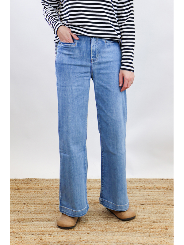 Wakee Wide Leg Denim Jean